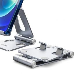 Aisens Soporte de Sobremesa Ajustable para Móvil y Tablet, Aleación de Aluminio, Plegable, Antideslizante Aisens Soporte de Sobremesa Ajustable para Móvil y Tablet, Aleación de Aluminio, Plegable, Antideslizante