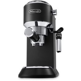 DeLonghi Dedica EC685.BK Cafetera Espresso Semi-automática para Café Molido/Dosis 1300W 15 bar Negra