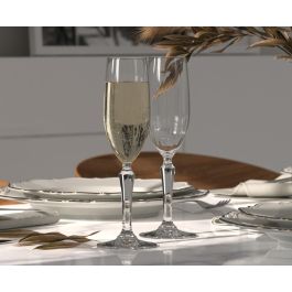 Royal Leerdam Set 6 Copas de Champagne Gótica 21 cl ø4.8 x 22.5 cm
