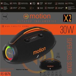 SAMI Altavoz Multimedia MOTION X2 30W XL, Color Negro, Potencia 30W