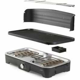 Domo DO9260G Parrilla de Mesa BBQ Eléctrica 2200W