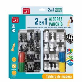 Juego parchís y ajedrez de madera 30x30 cm Juego parchís y ajedrez de madera 30x30 cm Precio: 7.49999987. SKU: B1BXT3GYQD