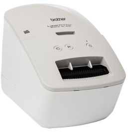 Brother QL-600G Impresora de Etiquetas Térmica Directa, 71mm/s, 300x600 DPI, Inalámbrica y Alámbrica, Gris/Blanco