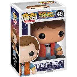 FUNKO Pop! Movies: Back to the Future - Figura de Vinilo Marty McFly 9cm