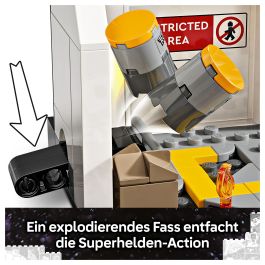 Lego Marvel 76314 La Batalla del Capitán América: Civil War Juguete para niño de 10 años