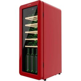 Cecotec Vinoteca GrandSommelier Origin 24 Rojo, 24 botellas, LED, NoFrost, display, 92,8cm