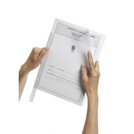 Durable 2919-19 Fundas para Lomeras PP A4, Transparente, 100 Hojas, Paquete de 50