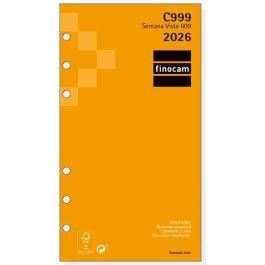 Finocam C999 609 Recambio Anual para Agenda de Anillas Classic 94x171 mm Svh 2026, 12 meses (enero-diciembre) Precio: 4.94999989. SKU: B13RCG5RNL