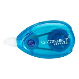 Corrector Q-Connect Cinta Blanco 5 mm X 6 Mt Blister 2 Unidades Azul Y Naranja 12 unidades