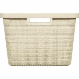 Curver CUR3253928091033 Cesta para la ropa sucia Yute de 46 L - Beige
