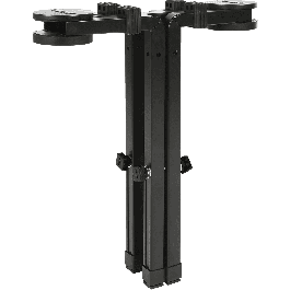 Quiklok Mesa Plegable para Teclado / Mezclador, Altura y Ancho Ajustable, Soporte de Acero Resistente