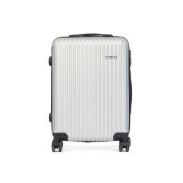 Maleta de Cabina ABS Gris Claro Arte Regal 38x57x23 cm