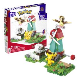 Mattel Mega Construx Figura de Acción de Pikachu, Pidgey y Wooloo con Molino de Viento Movible y 240 Piezas para Niños Mayores de 7 Años Precio: 24.78999963. SKU: B192G2WWYL