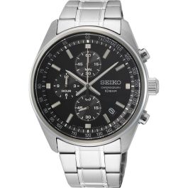 Reloj Hombre Seiko SSB379P1 Negro Plateado Precio: 271.49999965. SKU: B14ZS9YBGX