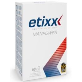 Etixx Manpower 60 Cápsulas. Rendimiento Mental y Testosterona para Atletas Masculinos con Zinc y Vitamina B5 Precio: 27.5. SKU: B18ZKDMFZS