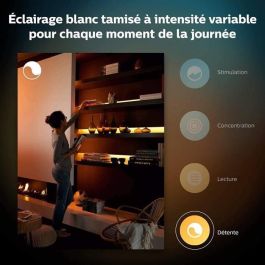 Philips Hue PHI8718699703424 Tira de Luz LED Inteligente para Interior Ambiente Blanco y Color 2m Bluetooth