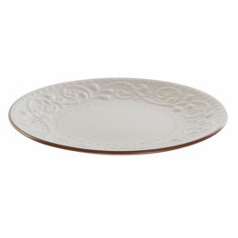 Plato Llano DKD Home Decor Beige Marrón Gres (21 x 21 x 2.5 cm) Precio: 3.69000027. SKU: B1E7CAAYWQ