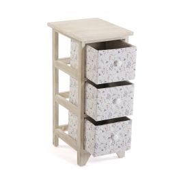 Versa Cajonera Lili 3 Cajones 30x56x25 cm Madera MDF Versa Cajonera Lili 3 Cajones 30x56x25 cm Madera MDF