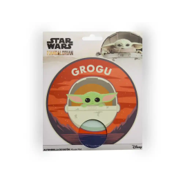 Wondee Alfombrilla de Ratón Redonda Grogu Mandalorian Antideslizante 200 mm Control Preciso Cómoda Lavable