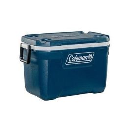 Coleman Nevera Portátil Xtreme 52QT (49L) - Azul, Autonomía 96h, HDPE, Flotante, con Asas y 4 Portavasos