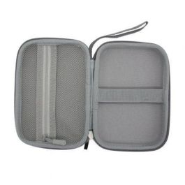 Aisens ASBG-005-GR Estuche Protector Rígido para Disco Duro Externo 2.5" con Cremallera y Malla Organizadora, Gris Aisens ASBG-005-GR Estuche Protector Rígido para Disco Duro Externo 2.5" con Cremallera y Malla Organizadora, Gris