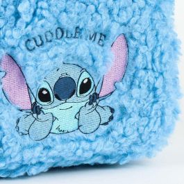 Mochila Casual Stitch Azul 19 x 24 x 10,5 cm