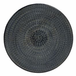 Mesa auxiliar 66 x 66 x 34,5 cm Negro Aluminio (3 Unidades)