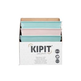Organizador Cajon 16 Huecos Surtidos Col Rosa Verde Kipit 33X9CM (6 Unidades) Organizador Cajon 16 Huecos Surtidos Col Rosa Verde Kipit 33X9CM (6 Unidades)