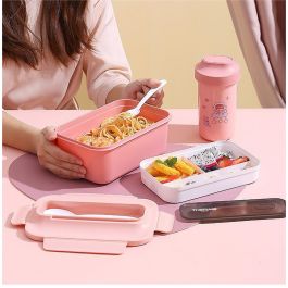 Inde Fiambrera Porta Alimentos Rectangular 1500 ml 21.1x13.8x10 cm Thermosport (12 Unidades)