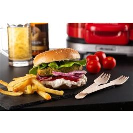 Ariete 205/00 Máquina de Hamburguesas Party Time Roja