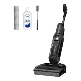 Tineco S6 Stretch Extreme Aspiradora Escoba Húmeda y Seca, 0,8L Tanque Limpio, 0,72L Tanque Sucio, Negro/Gris