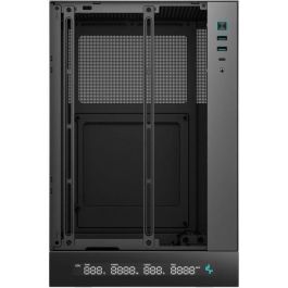 Deepcool DEE6933412774228 Minitorre Digital CH170 sin Fuente de Alimentación, Formato M-ITX, Color Negro