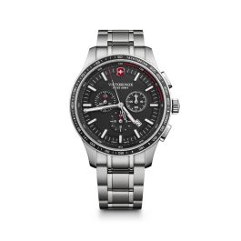 Reloj Hombre Victorinox V241816 Negro Plateado