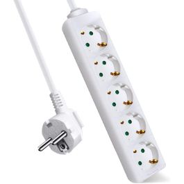Avant Connect Regleta de Sobremesa, 5 Tomas, 1.5 Metros, Blanco, Cable 3G de 1.5 mm2, Max. 3680W, Modelo Base Multiple Avant Precio: 5.2514. SKU: B1H87FM23A