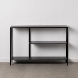 Mueble de TV 120,5 x 30 x 81,3 cm Negro Acero Precio: 150.79000035. SKU: S8802928