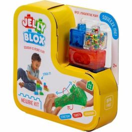 Goliath GOL8720077316911 Jelly Blox Newbie Kit - Juego de construcción de bloques suaves y táctiles para niños de 2 años