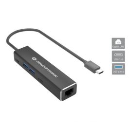 Conceptronic ABBY12G Adaptador USB Tipo C a RJ45 Gigabit Ethernet, 2.5Gbps, Compatible con Nintendo Switch, Windows, Mac, Linux, Plug and Play Precio: 30.79000001. SKU: B174JBABBZ