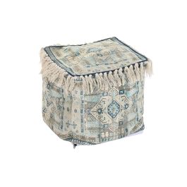 Cojin Suelo Arabe DKD Home Decor Azul Beige 40 x 40 x 40 cm Precio: 67.69000029. SKU: B1DGLMKG5M