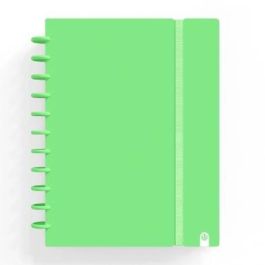 Carchivo Cuaderno Ingeniox A4 80H Cuadrícula 5x5, Tapas PP Semi-Rígido, Cierre con Goma, Verde Pastel Precio: 10.58999986. SKU: B16QYWDRNW