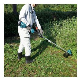 Makita DUR192LRT1 Cortabordes Mango en J 18V a Batería Li-ion, Ancho de Corte 30 cm, 6000 RPM, 87.8 dB