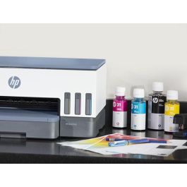 HP Smart Tank 7005 Multifunción Color A4 Dúplex de Inyección de Tinta con Wi-Fi, Bluetooth y Sistema de Tinta Recargable de Alta Capacidad (Impresión, Copia, Escaneado)