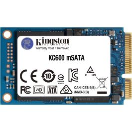Kingston SKC600MS/1024G - Disco SSD KC600 1TB mSATA SATA Rev 3.0, Cifrado AES 256-bit, 550/520 MB/s, 3D TLC NAND Precio: 135.7899994. SKU: S55013154