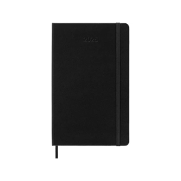 Agenda 2025 Tapa Dura 12 Meses Semanal Horizontal L (13 X 21 Cm) Negra Moleskine DHB12WH3Y25