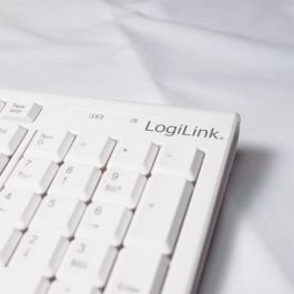 LogiLink Combo Inalámbrico 2.4GHz Blanco
