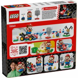 Lego Mario Kart 72043 Mario Kart interactivo y kart estándar - Juguete para niños a partir de 7 años