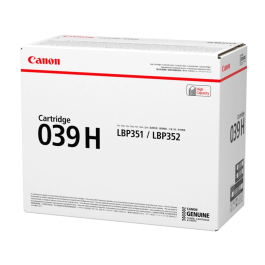 Canon Toner 039H Negro 25.000 Copias para LBP351DN/LBP352DN