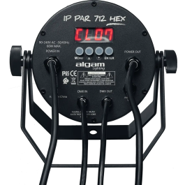 Algamlight Par Led Ip65 - 7 x 12W Hex