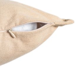 Cojín Beige 85%Algodón-15%Lino 60 X 40 cm