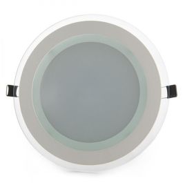 Foco Downlight LED 18W 1800Lm 6000ºK Circular   Cristal Ø200Mm 40.000H [HO-MB01-O-18W-CW]