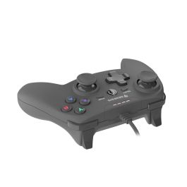 Genesis P58 Gamepad USB Alámbrico Negro para PC, PlayStation 3 con Joysticks Analógicos, Vibración y Agarre de Goma Genesis P58 Gamepad USB Alámbrico Negro para PC, PlayStation 3 con Joysticks Analógicos, Vibración y Agarre de Goma